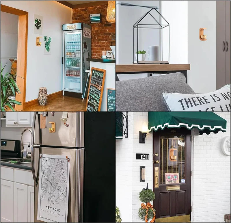 CRIYALE Serenity Wood Bell – Perfect for Home Décor, Door Opening & Housewarming Gifts (Light)