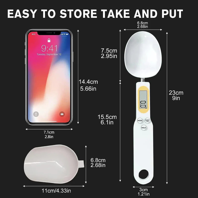 Kitchen Food Digital Spoon Scale,