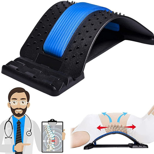 magnetic terapy acupunture massage lumbar Back stretcher