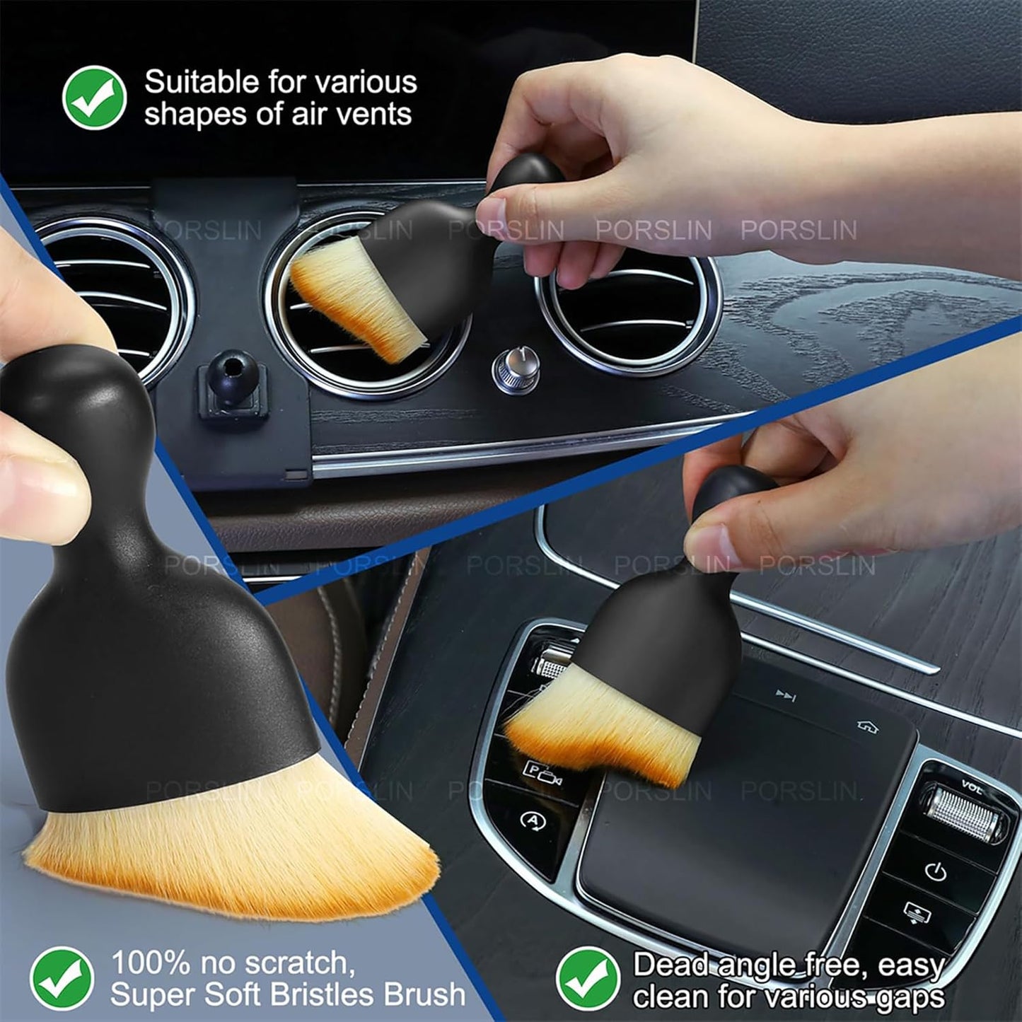 5Pcs Microfiber Car Duster Kit – Trusted Cleaning Kit for Car & Home! ✨”