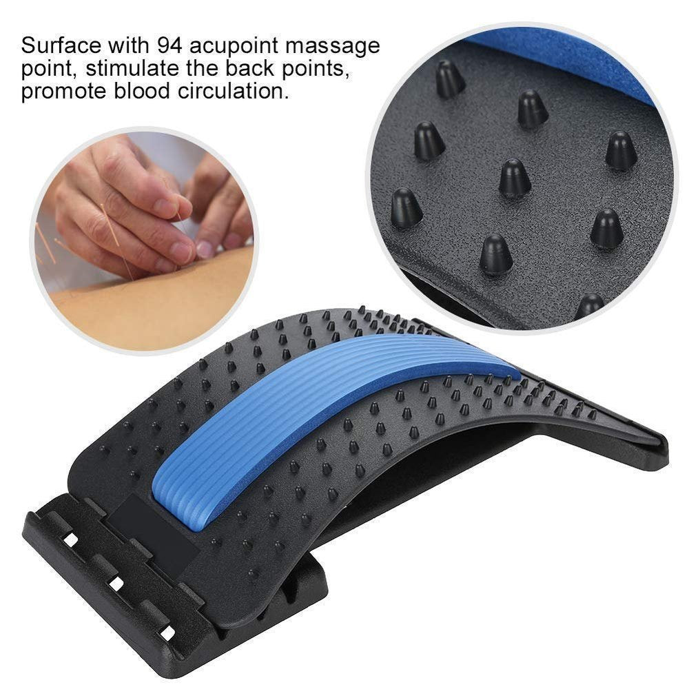 magnetic terapy acupunture massage lumbar Back stretcher
